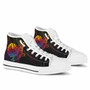 Tahiti High Top Shoes - Butterfly Polynesian Style 8