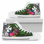 Wallis and Futuna High Top Shoes - Turtle Plumeria Banana Leaf 6