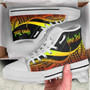 Kosrae Custom Personalised High Top Shoes Reggae - Polynesian Tentacle Tribal Pattern 5