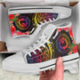 Northern Mariana Islands High Top Shoes - Tropical Hippie Style 6