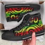 Pohnpei High Top Shoes - Reggae Tentacle Turtle 3