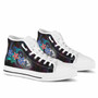 Palau High Top Shoes - Plumeria Flowers Style 8