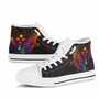 Kosrae State High Top Shoes - Butterfly Polynesian Style 10