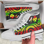 Wallis and Futuna High Top Shoes - Reggae Tentacle Turtle 8