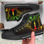 New Caledonia High Top Shoes - Cross Style Reggae Color 2