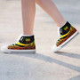 Yap High Top Shoes Reggae - Polynesian Tentacle Tribal Pattern 7