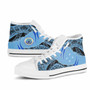 Federated States of Micronesia High Top Shoes - Symmetrical Lines 6