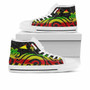 Tokelau High Top Shoes - Reggae Tentacle Turtle 7