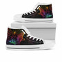 Vanuatu High Top Shoes - Butterfly Polynesian Style 6