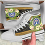 Northern Mariana Islands High Top Shoes - Polynesian Gold Patterns Collection 7