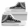 Norfolk Island High Top Shoes - Polynesian Black Chief Version 3