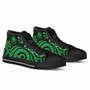 Federated States of Micronesia High Top Shoes - Green Tentacle Turtle 2