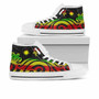 Marshall Islands High Top Shoes - Reggae Tentacle Turtle 8