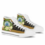 Federated States of Micronesia High Top Shoes - Polynesian Gold Patterns Collection 8