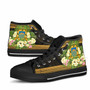 Tuvalu High Top Shoes - Polynesian Gold Patterns Collection 5