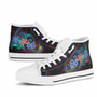 Cook Islands High Top Shoes - Plumeria Flowers Style 10