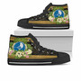 Yap State High Top Shoes - Polynesian Gold Patterns Collection 1