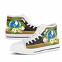Yap State High Top Shoes - Polynesian Gold Patterns Collection 10