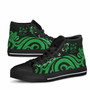 Fiji High Top Shoes - Green Tentacle Turtle Crest 3