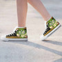 Kosrae State High Top Shoes - Polynesian Gold Patterns Collection 9