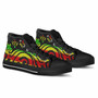 Kosrae High Top Shoes - Reggae Tentacle Turtle 5
