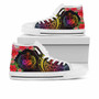 Samoa High Top Shoes - Tropical Hippie Style 5