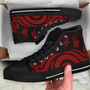 New Caledonia High Top Canvas Shoes - Red Tentacle Turtle 5