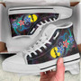 New Caledonia High Top Shoes - Plumeria Flowers Style 7