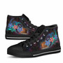 Tokelau High Top Shoes - Plumeria Flowers Style 5