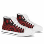 Northern Mariana Islands High Top Shoes - Red Tentacle Turtle 8