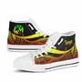 Tonga High Top Shoes Reggae - Polynesian Tentacle Tribal Pattern 8