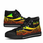 Tokelau Custom Personalised High Top Shoes Reggae - Polynesian Tentacle Tribal Pattern 4