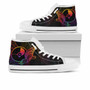 Yap State High Top Shoes - Butterfly Polynesian Style 6