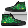 Cook Islands High Top Shoes - Symmetrical Lines 6