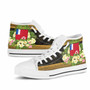 Wallis and Futuna High Top Shoes - Polynesian Gold Patterns Collection 10
