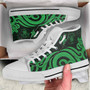 Niue High Top Shoes - Green Tentacle Turtle 9