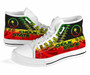 Chuuk State High Top Shoes - Reggage Color Symmetry Style 3