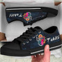 Tahiti Polynesian Low Top Shoes - Tropical Flower 4