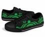 Nauru Low Top Canvas Shoes - Green Tentacle Turtle 3