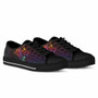 Kosrae State Low Top Shoes - Butterfly Polynesian Style 2