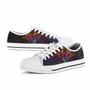 Kosrae State Low Top Shoes - Butterfly Polynesian Style 7