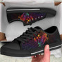 Kosrae State Low Top Shoes - Butterfly Polynesian Style 8