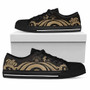 Niue Low Top Canvas Shoes - Gold Tentacle Turtle 1