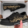 Niue Low Top Canvas Shoes - Gold Tentacle Turtle 3