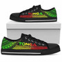 Tonga Low Top Shoes - Polynesian Reggae Chief Version 2