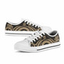 Tuvalu Low Top Canvas Shoes - Gold Tentacle Turtle 6