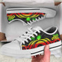 Northern Mariana Islands Low Top Shoes - Reggae Tentacle Turtle 7