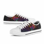 Niue Low Top Shoes - Butterfly Polynesian Style 7