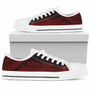 Marshall Islands Low Top Shoes - Polynesian Red Chief Version 3