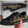 New Caledonia Low Top Canvas Shoes - Gold Tentacle Turtle 5